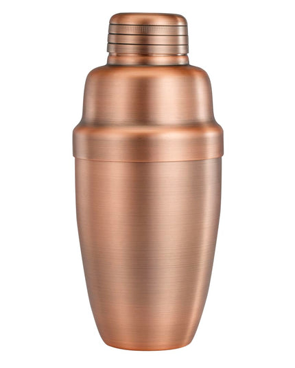 Bộ Bình Lắc Cocktail Winco BASS-16AC 470 ml Thép Không Gỉ Hoàn Thiện Đồng Cổ Điển
