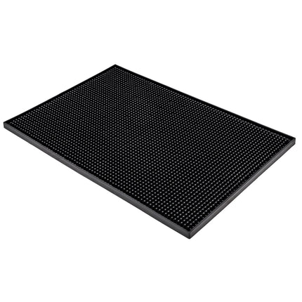 Thảm Lót Quầy Bar Chữ Nhật Winco BM-1812K Cao Su Đen 45.7 x 30.5 cm
