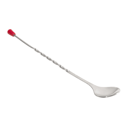 Thìa Bar Winco BPS-11 28 cm Núm Đỏ Thép Không Gỉ