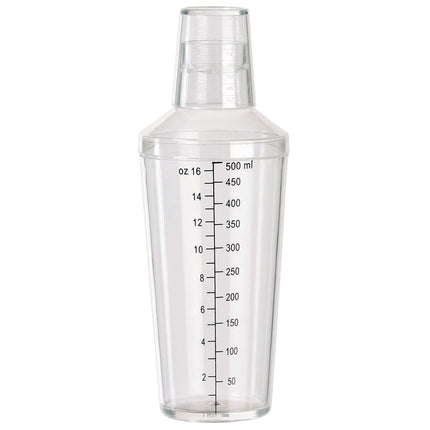 Bình Lắc Cocktail Winco BS-16PC 473 ml Nhựa Trong Suốt