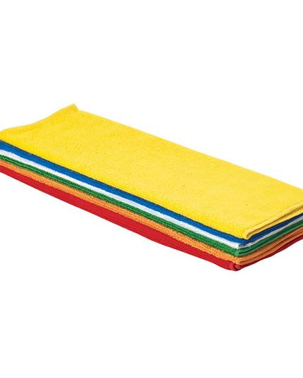 Bộ Khăn Quầy Bar Vuông Sợi Microfiber Winco BTM-16AC 40.6 cm Nhiều Màu