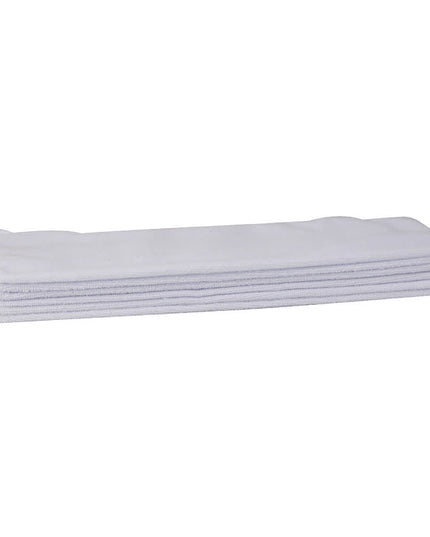 Bộ Khăn Quầy Bar Vuông Sợi Microfiber Winco BTM-16W 40.6 cm Trắng