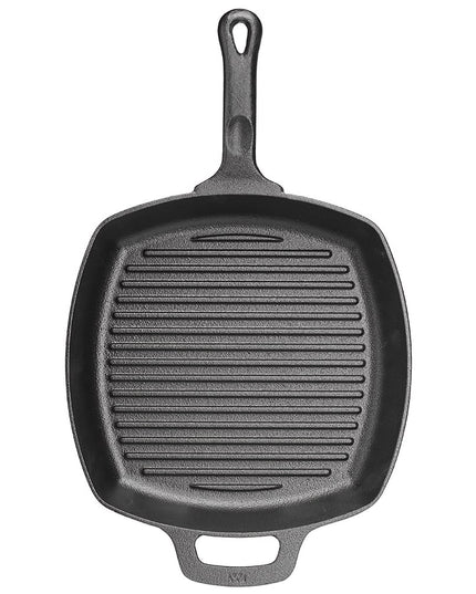 Chảo Nướng Vuông Winco CAGP-10S 26.7 cm Gang Từ