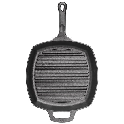 Chảo Nướng Vuông Winco CAGP-10S 26.7 cm Gang Từ