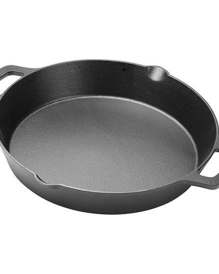 Chảo Từ Winco CASD-12 Tròn 30.5 cm Tay Cầm Kép Gang Đã Tẩm Dầu