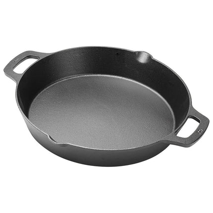 Chảo Từ Winco CASD-12 Tròn 30.5 cm Tay Cầm Kép Gang Đã Tẩm Dầu