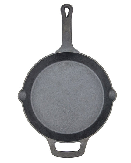 Chảo Gang Tròn Winco CAST-10 25.4 cm Tay Cầm Đã Tẩm Dầu