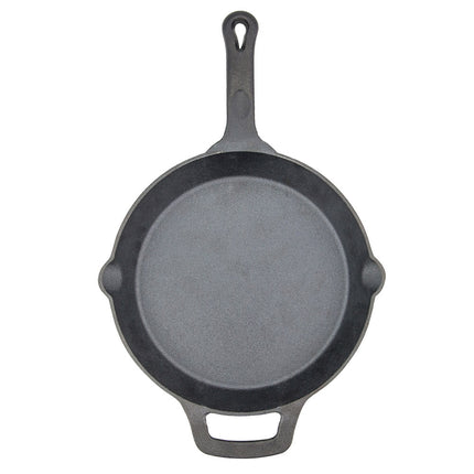 Chảo Gang Tròn Winco CAST-10 25.4 cm Tay Cầm Đã Tẩm Dầu