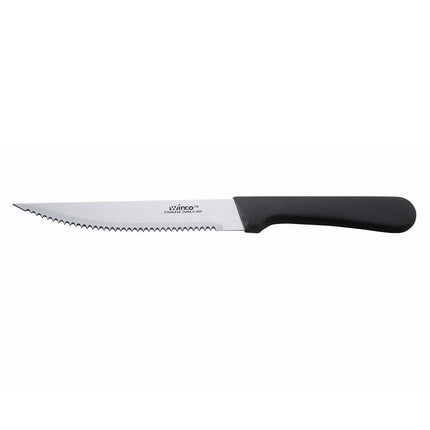 Dao Steak Winco K-60P Mũi Nhọn Lưỡi 12.7cm Cán Nhựa