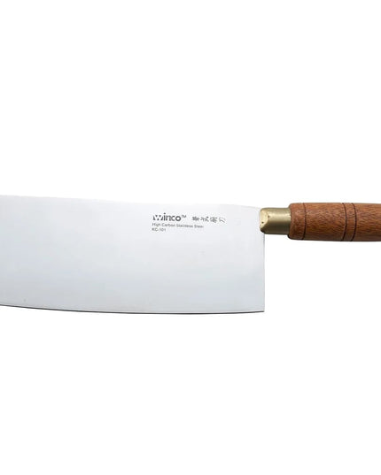 Dao Phay Trung Hoa Winco KC-101 20.3 cm Cán Gỗ Thép Không Gỉ