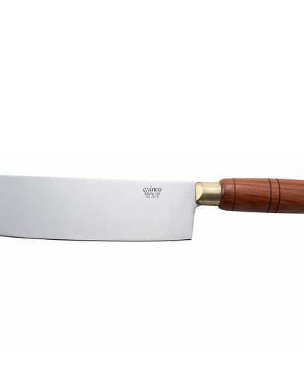 Dao Phay Trung Hoa Winco KC-201R 17.8 cm Cán Gỗ Thép Không Gỉ