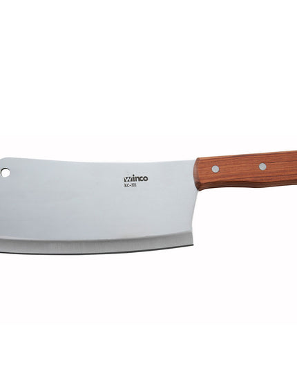 Dao Phay Winco KC-301 20.3 cm Cán Gỗ Thép Không Gỉ