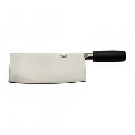 Dao Phay Trung Hoa Winco KC-601 20.3 cm Cán Nhựa Đen, Thép Không Gỉ