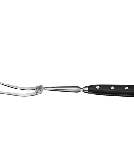 Nĩa Thái Thịt Winco KFP-121 30.5 cm Nguyên Khối Thép Carbon Rèn Cán POM