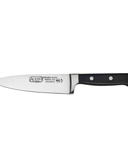 Dao Đầu Bếp Winco KFP-60 15.2 cm Nguyên Khối Thép Carbon Rèn Cán POM