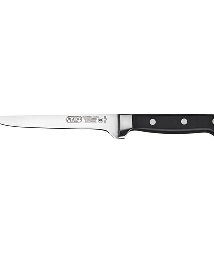 Dao Rọc Xương Winco KFP-61 15.2 cm - Thép Carbon Rèn, Cán POM, Màu Đen