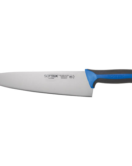 Dao Bếp Trưởng Winco KSTK-100 25.4cm Thép Carbon Cao Cán TPR Đen/Xanh