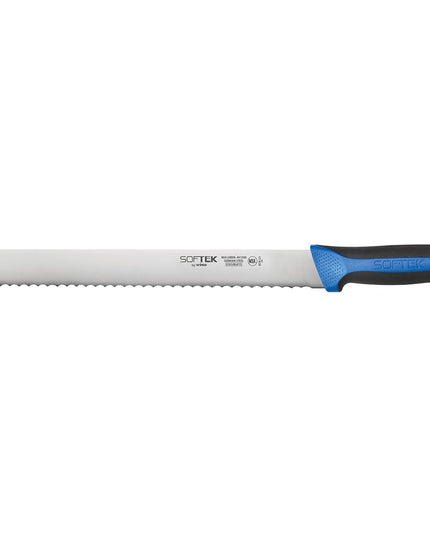 Dao Thái Lượn Sóng Winco KSTK-121 30.5 cm Lưỡi Thép Carbon Cao Tay Cầm TPR Đen/Xanh