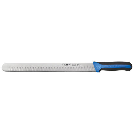 Dao Thái Winco KSTK-140 35.6 cm Lưỡi Thép Carbon Cao Cán TPR Đen/Xanh