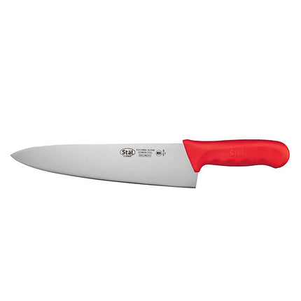 Dao Nấu Ăn Rộng Winco KWP-100R 25.4 cm Cán Polypropylene Đỏ
