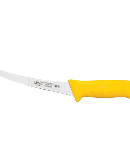 Winco KWP-60Y Dao Rọc Xương Cong 15.2 cm Lưỡi Thép Carbon Cao Dẻo Cán Nhựa Vàng
