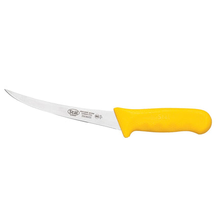 Winco KWP-60Y Dao Rọc Xương Cong 15.2 cm Lưỡi Thép Carbon Cao Dẻo Cán Nhựa Vàng