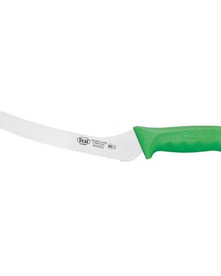 Dao Cắt Bánh Mì Winco KWP-92G 22.9 cm Thép Carbon Cao Tay Cầm Poly Xanh Lá