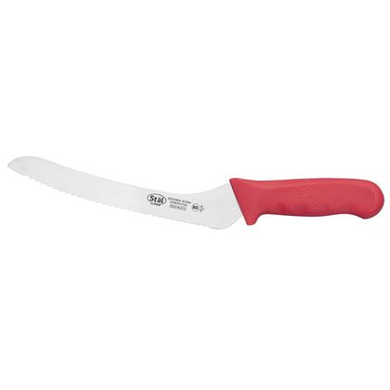 Dao Cắt Bánh Mì Winco KWP-92R 22.9 cm Thép Carbon Cao Tay Cầm Poly Đỏ
