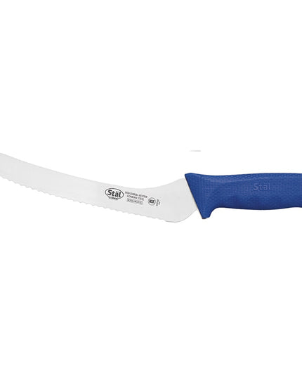 Dao Cắt Bánh Mì Winco KWP-92U 22.9 cm Lưỡi Thép Carbon Cao Cán Poly Xanh