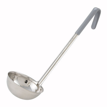 Muôi Múc Winco LDC-12 355 ml Thép Không Gỉ Tay Cầm Xám