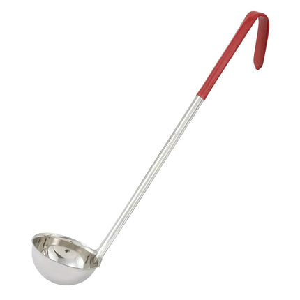 Muôi Múc Mã Màu Winco LDC-2 59 ml Tay Cầm 31.8 cm 1 Mảnh Đỏ