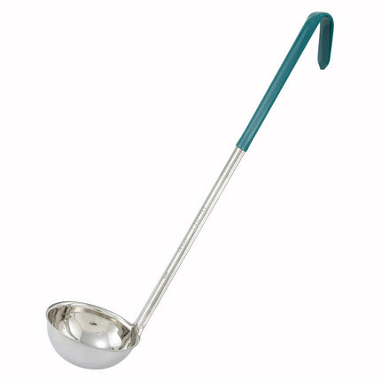 Muôi Múc Winco LDC-4 118 ml Thép Không Gỉ Tay Cầm Xanh Lá