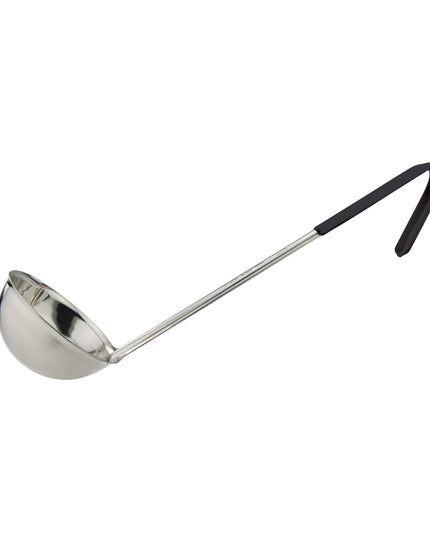 Muôi Múc Winco LDCN-8K Prime 236 ml Thép Không Gỉ Tay Cầm Đen