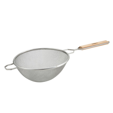 Rây Lọc Lưới Mịn Đôi Winco MS2K-10D 26.7 cm Tay Cầm Gỗ Phẳng