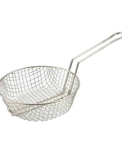 Rổ Lọc Ẩm Thực Winco MSB-08 20.3 cm Có Tay Cầm, Lưới Thô, Thép
