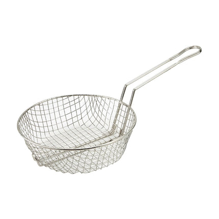 Rổ Lọc Ẩm Thực Winco MSB-08 20.3 cm Có Tay Cầm, Lưới Thô, Thép