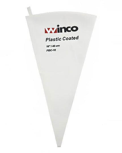 Túi Bắt Bông Winco PBC-18 45.7 cm Vải Cotton Phủ Nhựa Bên Trong