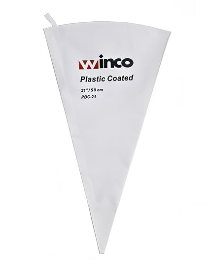 Túi Bắt Bông Winco PBC-21 53.3 cm Vải Cotton Phủ Nhựa Bên Trong
