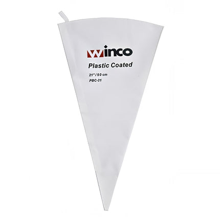 Túi Bắt Bông Winco PBC-21 53.3 cm Vải Cotton Phủ Nhựa Bên Trong
