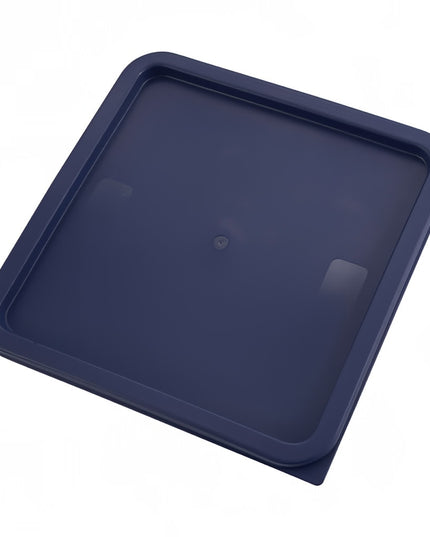 Winco PECC-128 Nắp Hộp Đựng Cho Hộp Vuông 12, 18 & 20.8 lít, Polyethylene, Xanh Dương