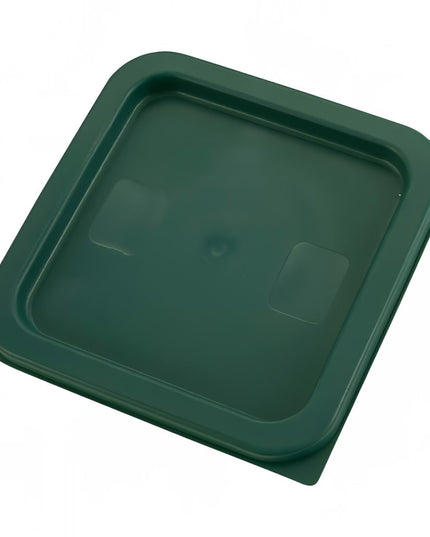 Winco PECC24 Nắp Đậy Hộp Đựng Thực Phẩm Vuông 2 & 3.8 lít - Polyethylene, Màu Xanh Lá