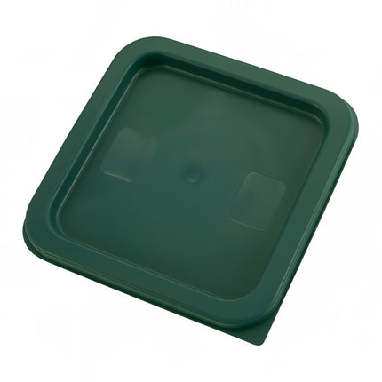 Winco PECC24 Nắp Đậy Hộp Đựng Thực Phẩm Vuông 2 & 3.8 lít - Polyethylene, Màu Xanh Lá