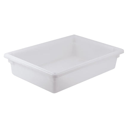 Winco PFFW-6 Hộp Bảo Quản Thực Phẩm 34.1 lít - 45.7 cm x 66 cm x 15.2 cm, Polypropylene, Trắng