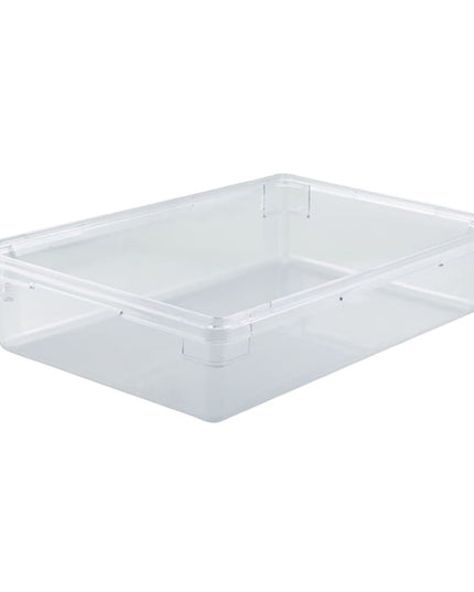 Winco PFSF-6 Hộp Bảo Quản Thực Phẩm 34.1 lít - 18 x 26 x 15.2 cm, Polycarbonate, Trong Suốt