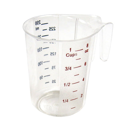 Cốc Đong Winco PMCP-25 237 ml Polycarbonate Trong Suốt