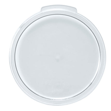 Winco PTRC-68C Nắp Tròn Cho Hộp Đựng Thực Phẩm 6 & 7.6 lít, Polypropylene, Trong Mờ