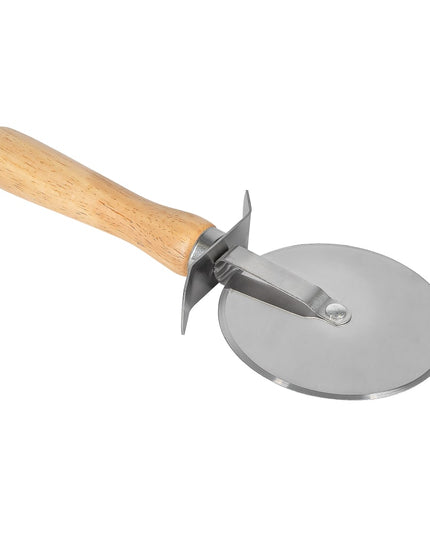 Dao Cắt Pizza Winco PWC-4 10.2 cm Cán Gỗ, Thép Không Gỉ