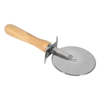 Dao Cắt Pizza Winco PWC-4 10.2 cm Cán Gỗ, Thép Không Gỉ