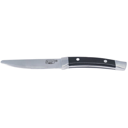 Dao Bít Tết Winco SK-22 12.7 cm Tay Nhựa Đen Thép Không Gỉ