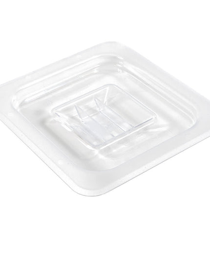 Winco SP7600S Nắp Khay Thực Phẩm Poly-Ware, Kích Thước 1/6, Đặc, Polycarbonate, NSF